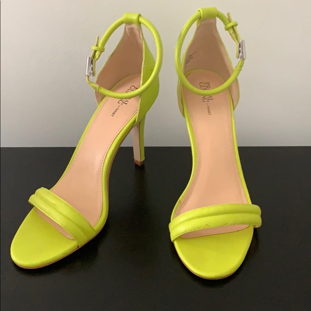 Prabal Gurung for Target Neon Heels - NEW
